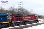 Leading CPKC 249 into Muskego yard